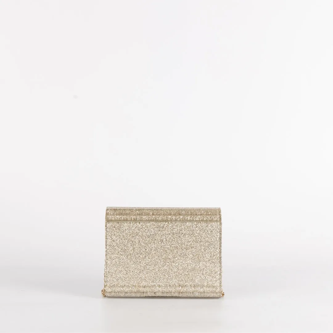 Jimmy Choo Shimmer Candy Clutch Crossbody Bag