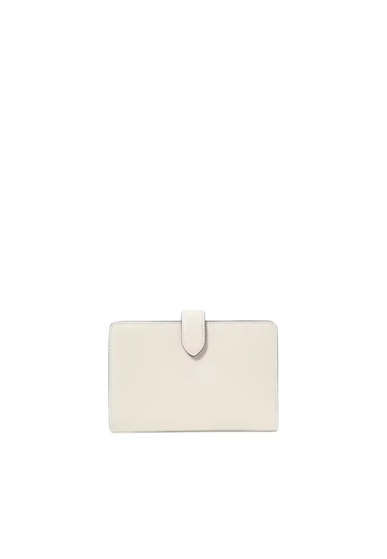 Kate Spade Madison Medium Compact Bifold Wallet In Meringue KJ053