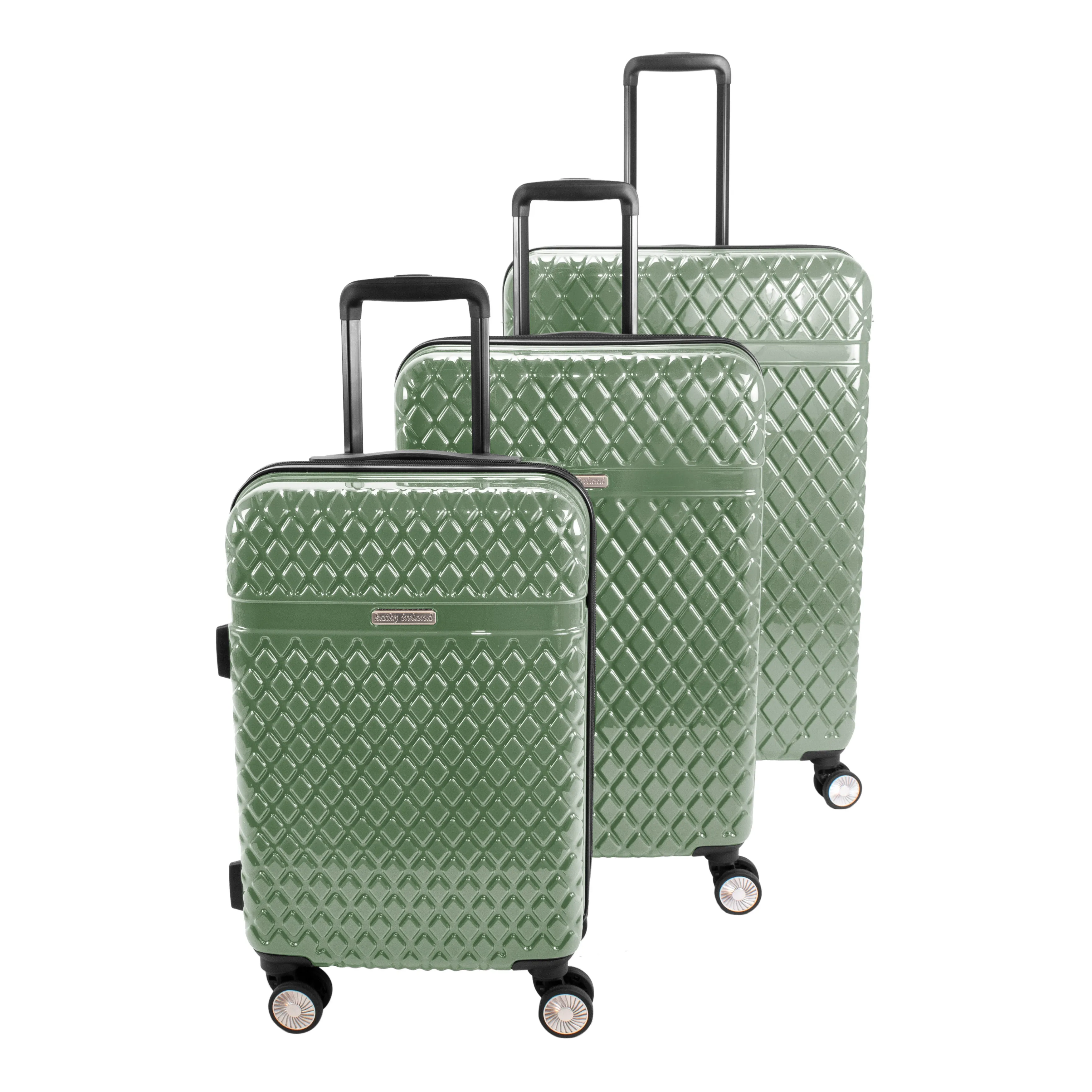 Kathy Ireland Yasmine 3-Piece Hardside Luggage Set