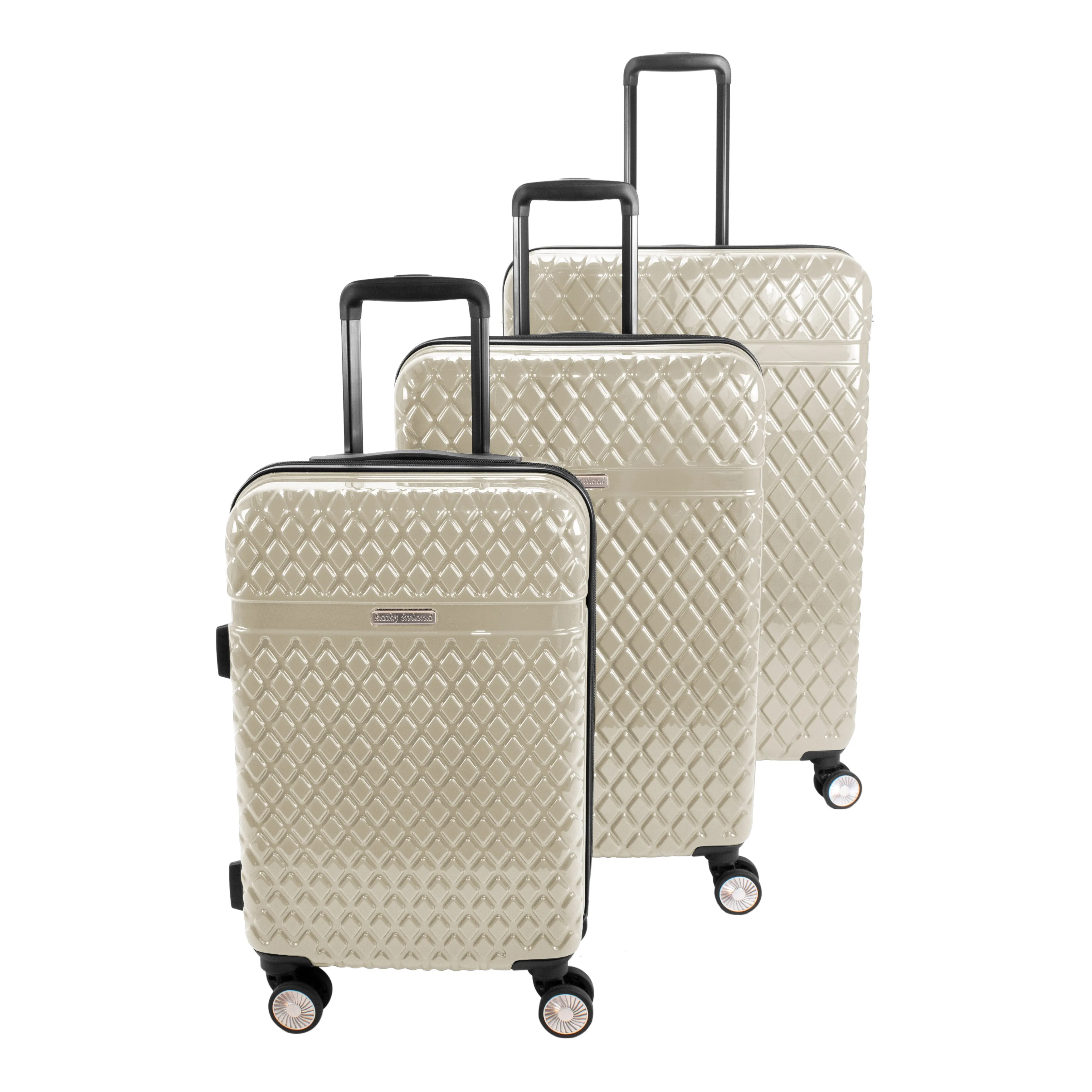 Kathy Ireland Yasmine 3-Piece Hardside Luggage Set