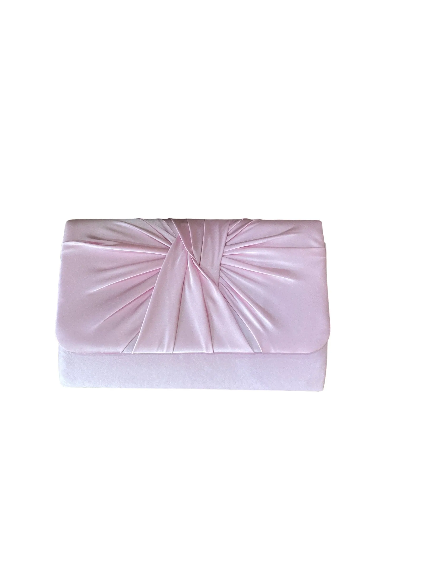 Katie Satin Classic Clutch Bag (9 Colours )