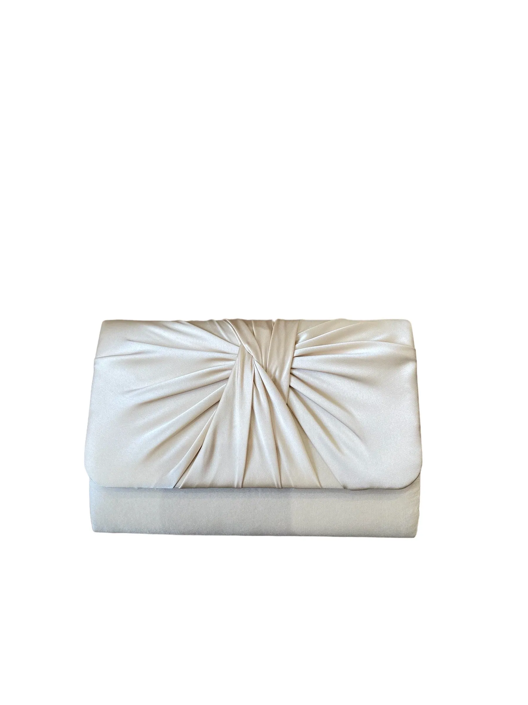 Katie Satin Classic Clutch Bag (9 Colours )