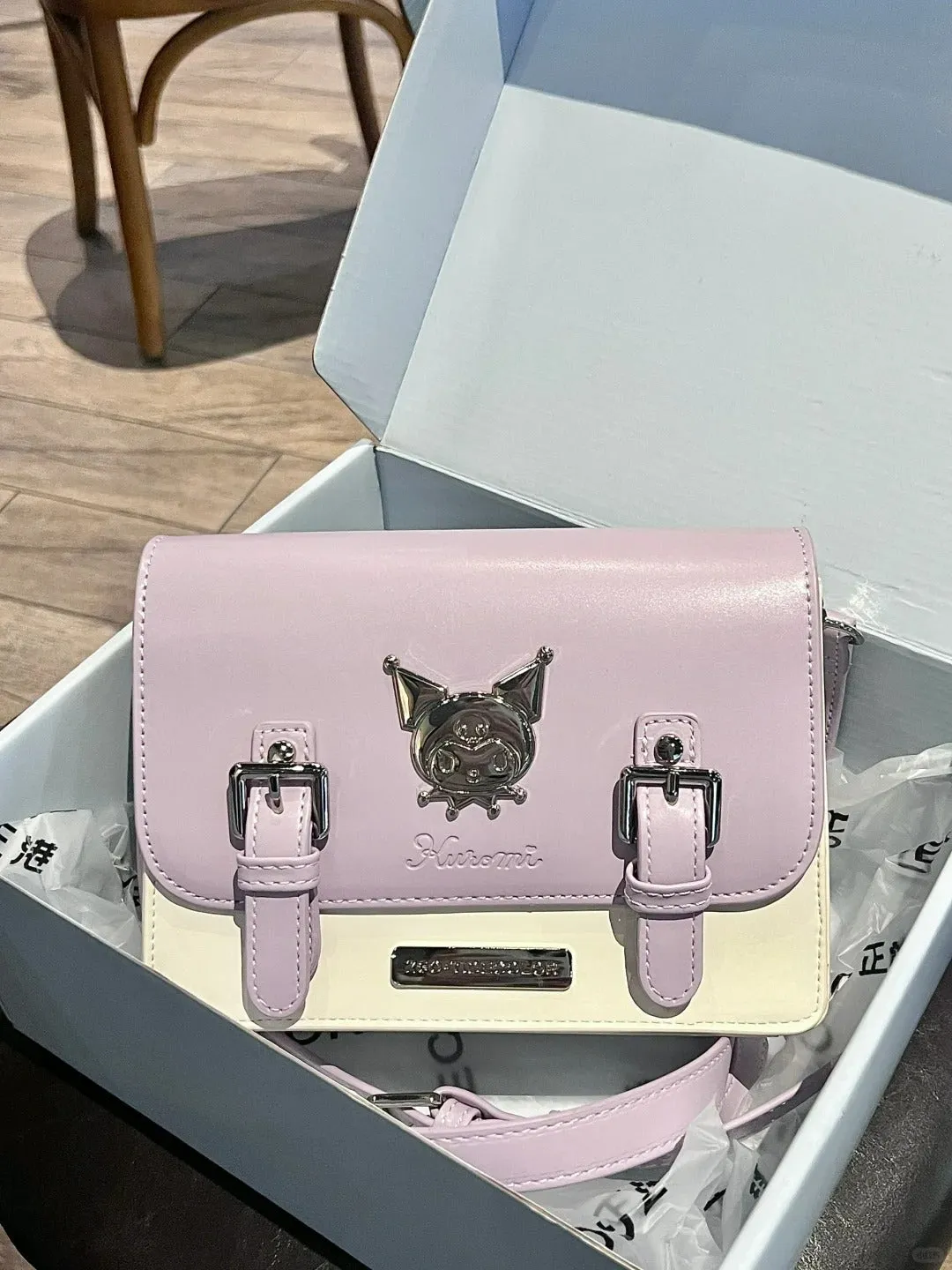 Kawaii Kuro Messenger Bag