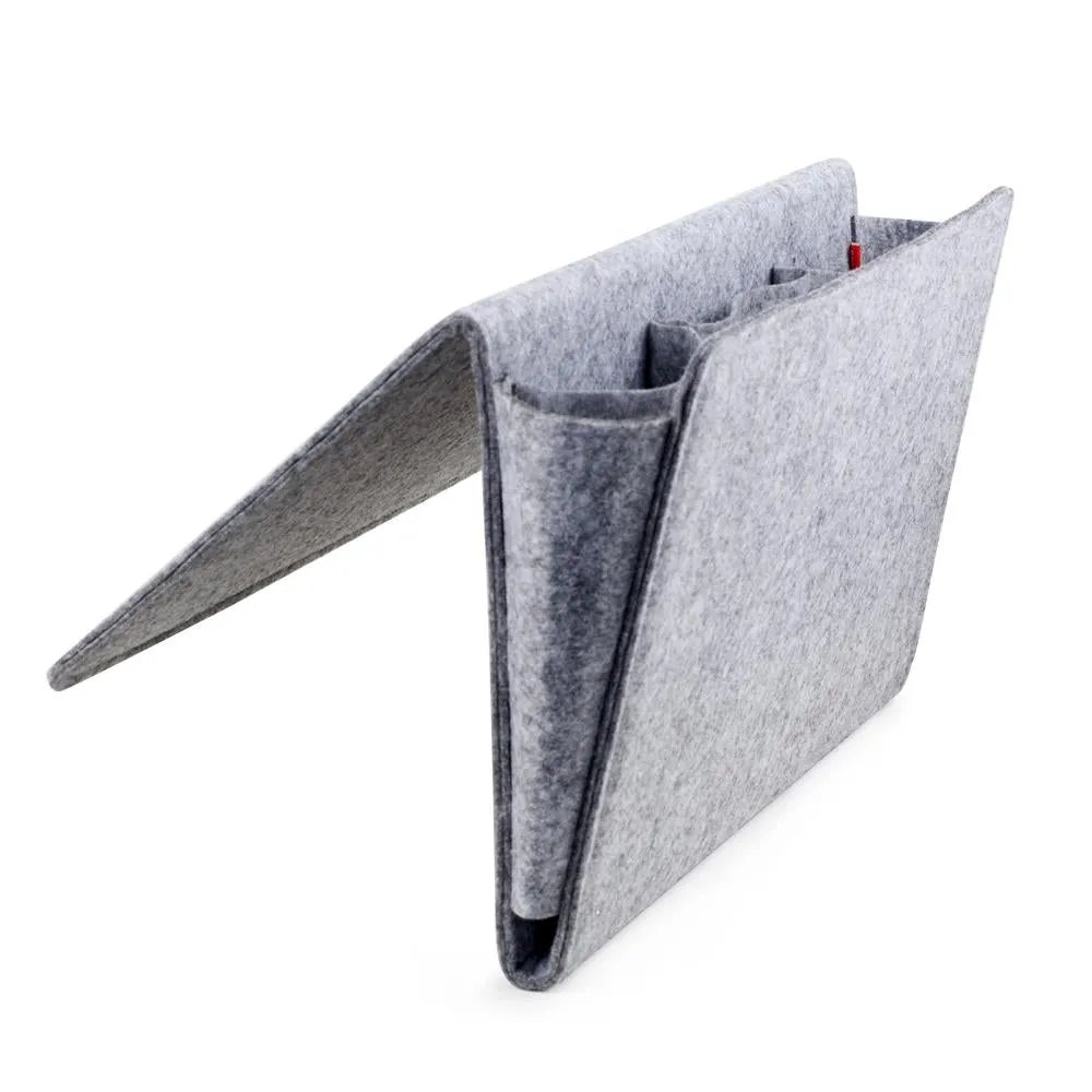 Kikkerland Felt Bedside Pocket - LARGE