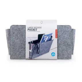 Kikkerland Felt Bedside Pocket - LARGE