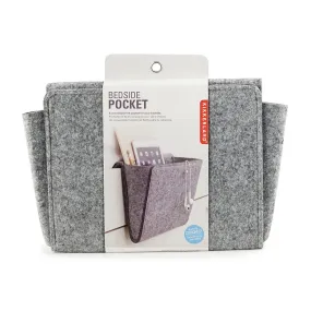 Kikkerland Felt Bedside Pocket - SMALL