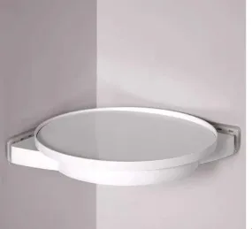 Kitchen and washroom Rotating corner shelf