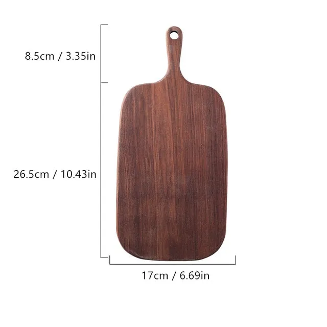 Kitchen Wooden Chopping Board Cutting Board Hangable Kitchen Tool