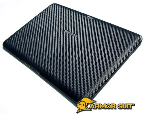 Lenovo IdeaPad P1 Tablet Screen   Black Carbon Fiber Skin Protector