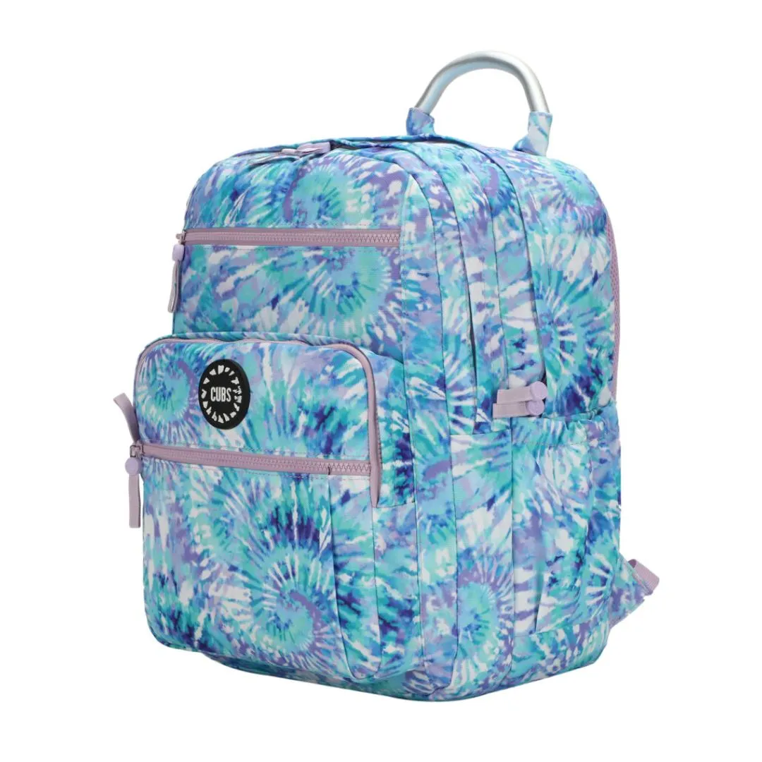 Lilac & Tiffany Blue Tie Dye Backpack