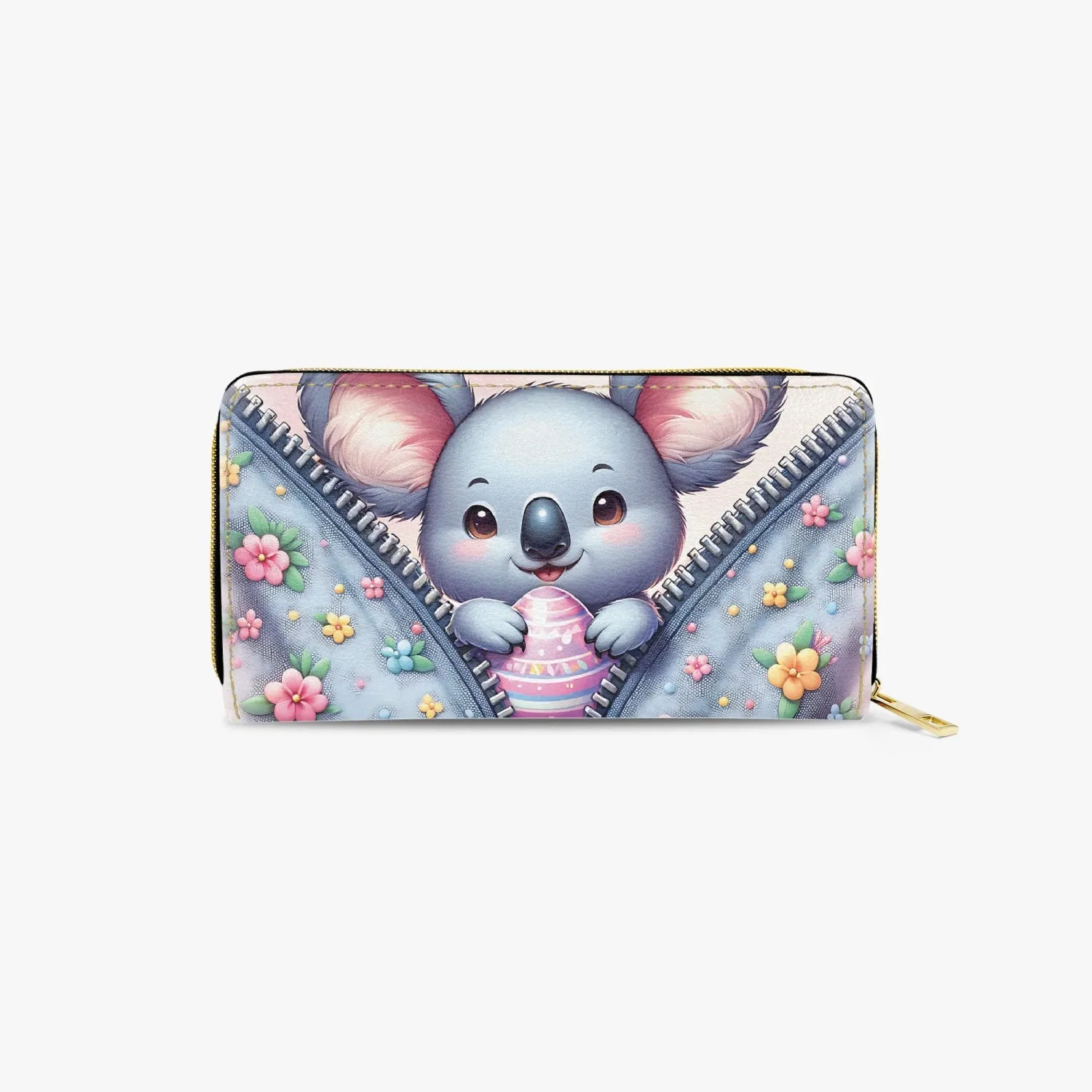 Long Type Zipper Purse - Easter - Koala