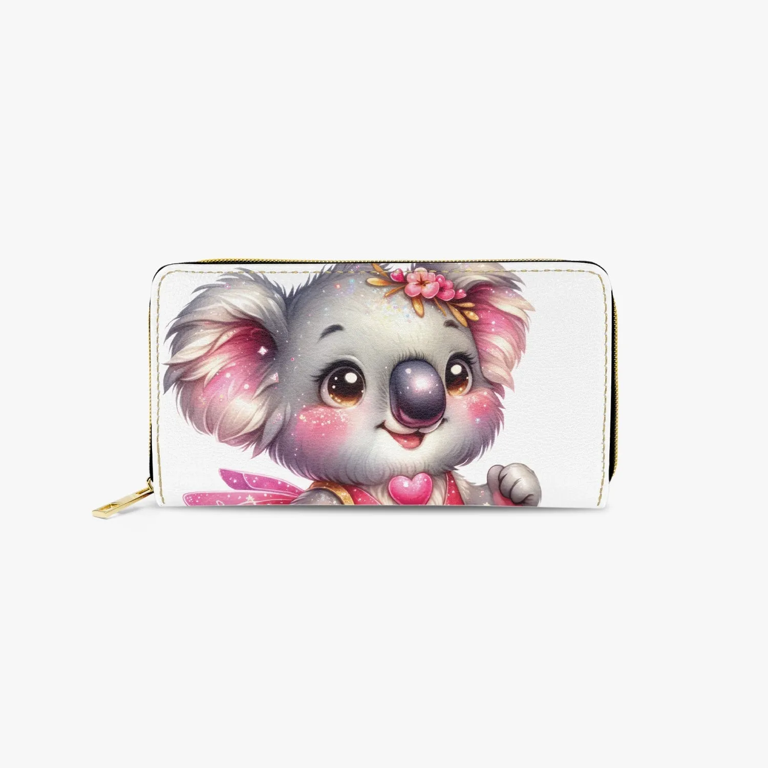 Long Type Zipper Purse, Koala, awd-1327