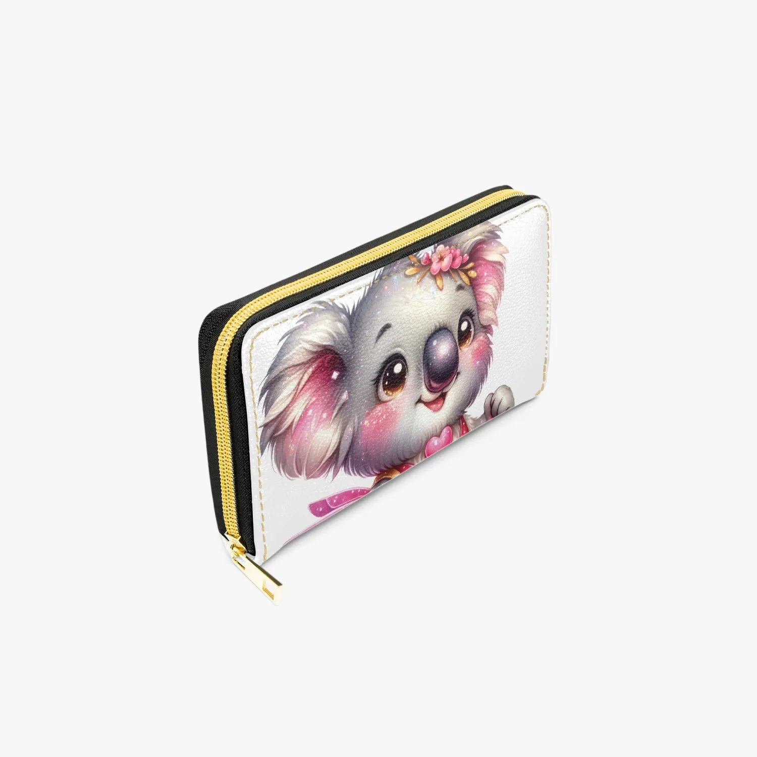 Long Type Zipper Purse, Koala, awd-1327