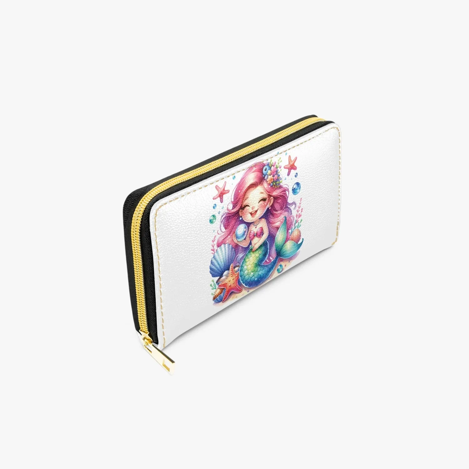 Long Type Zipper Purse - Mermaid