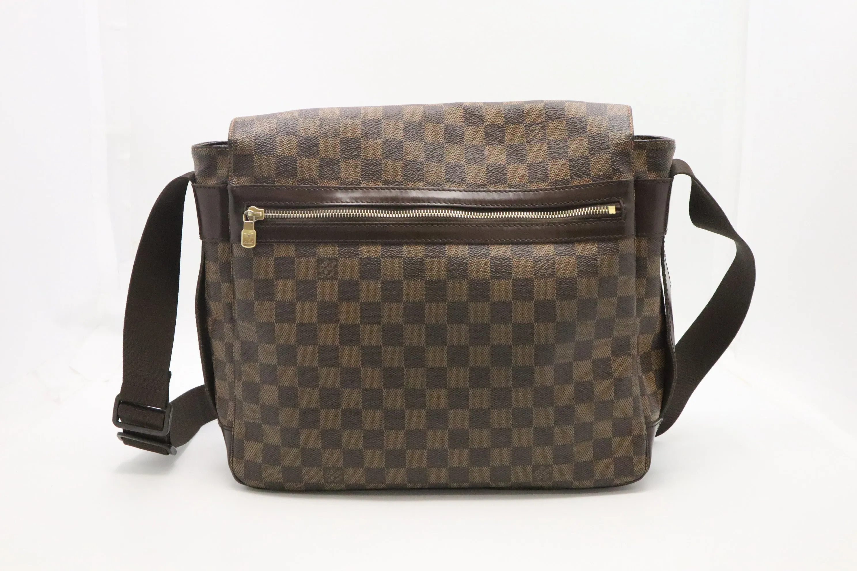 Louis Vuitton Bastille MM Messenger Bag in Damier Ebene Canvas