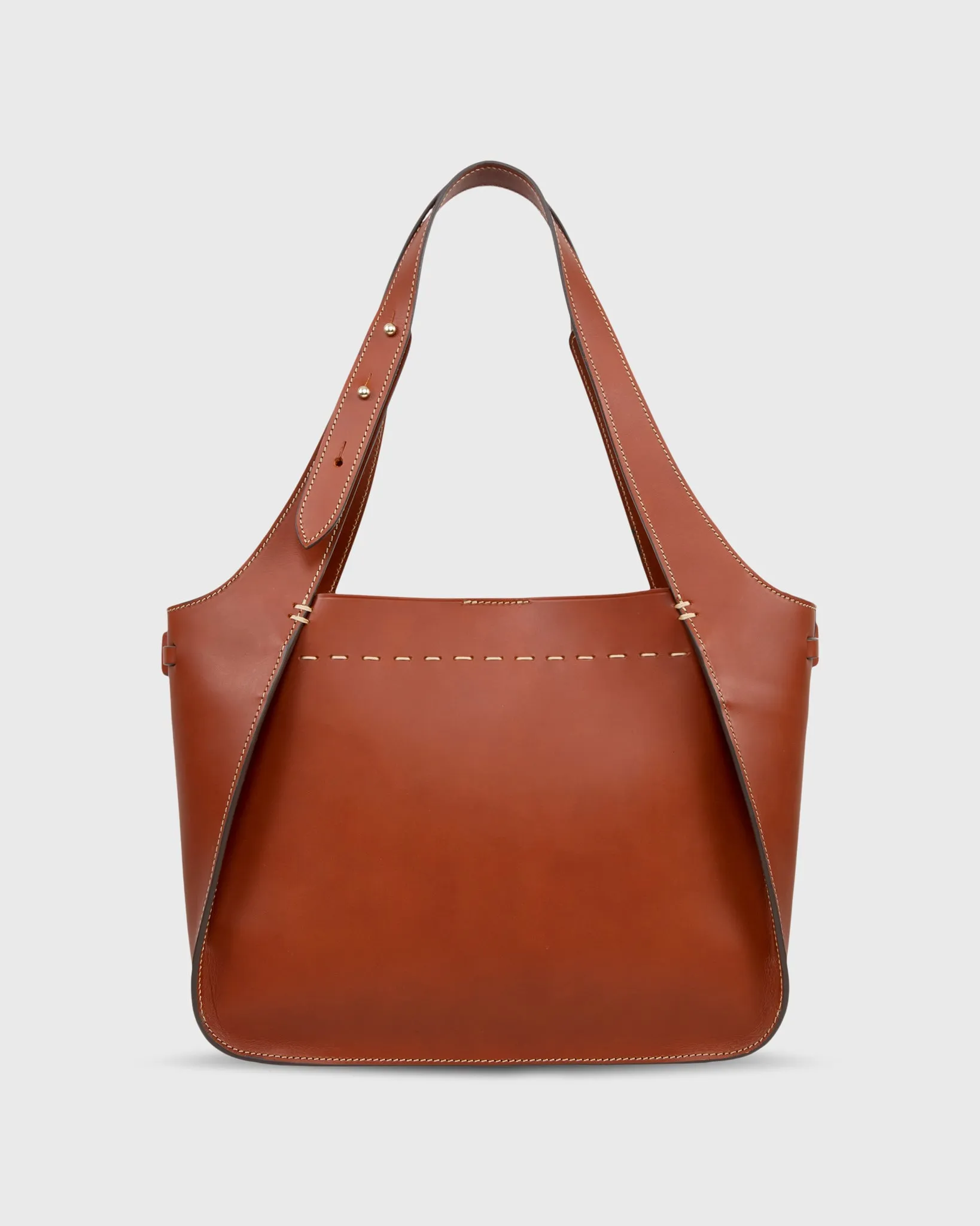 Lucie Bag in English Tan Leather