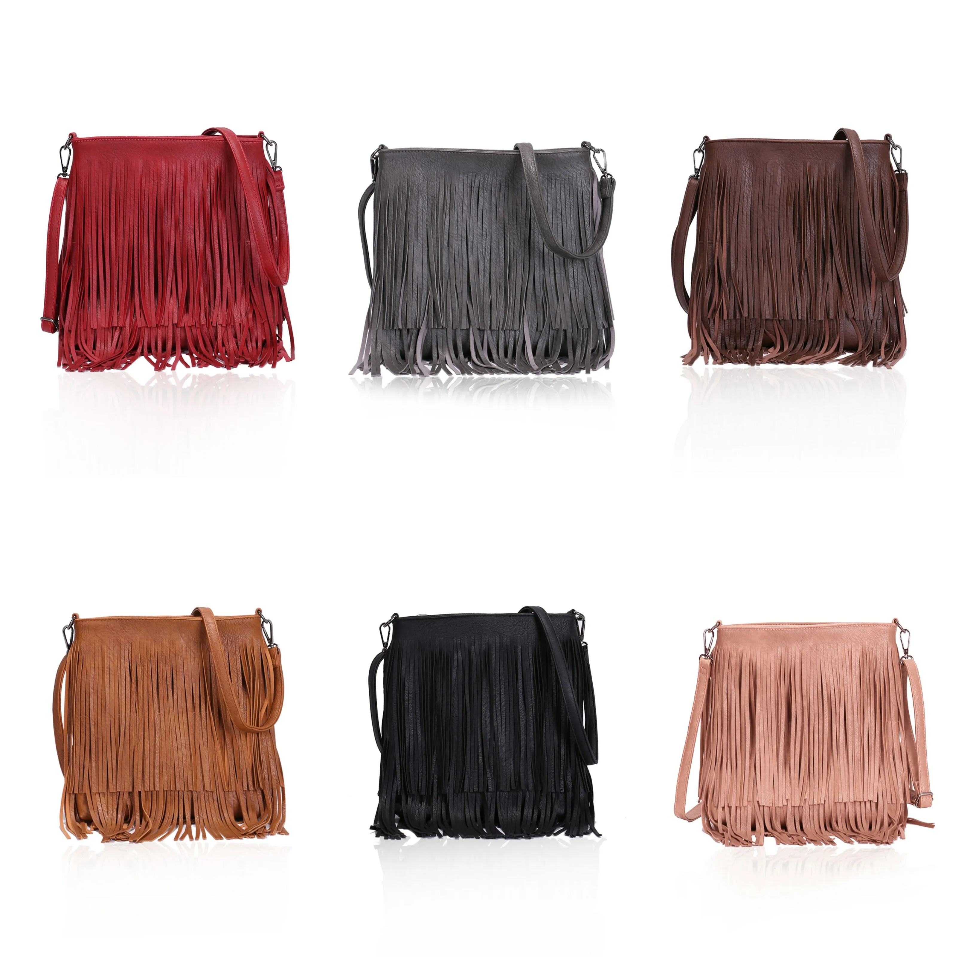 LYDC Crossbody Stylish Fringe Bag