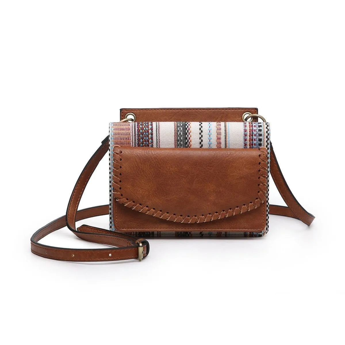 M1974RF RFID Protected Two Compartment Crossbody