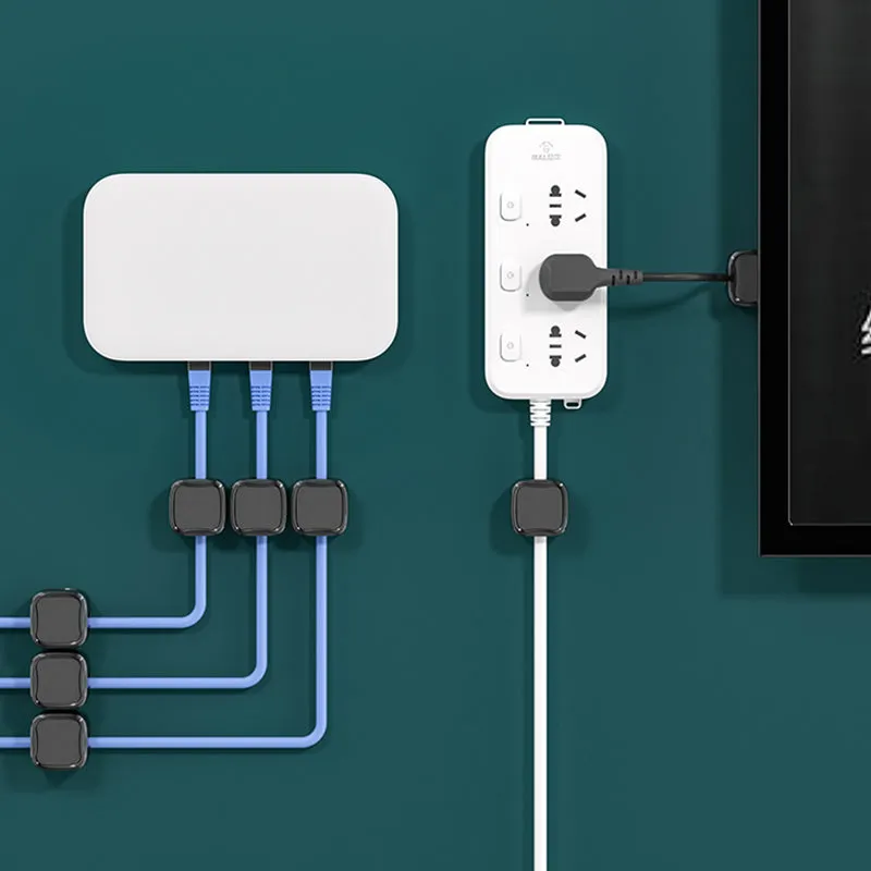 Magnetisk ledningsorganisering, nem sikker og selvklæbende kabelhåndtering