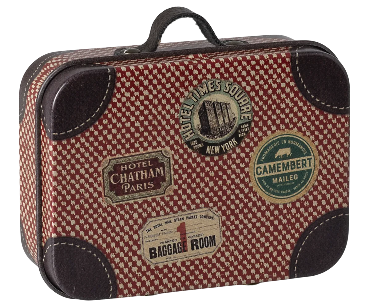 Maileg Suitcase, Micro - Red