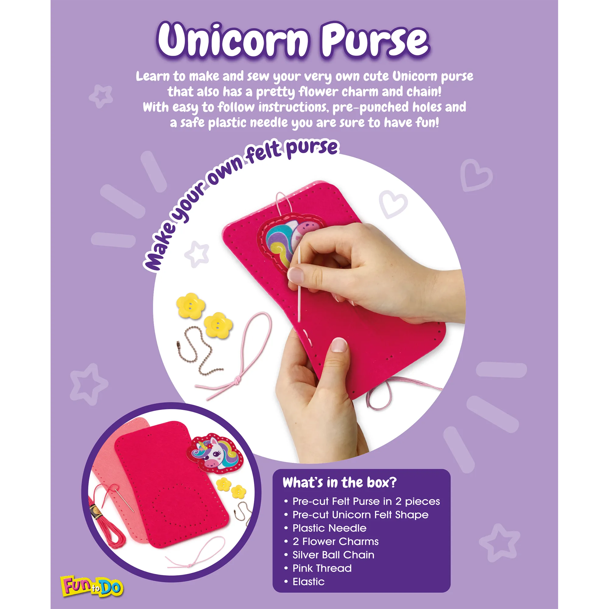 Make a Unicorn Purse Craft Kit