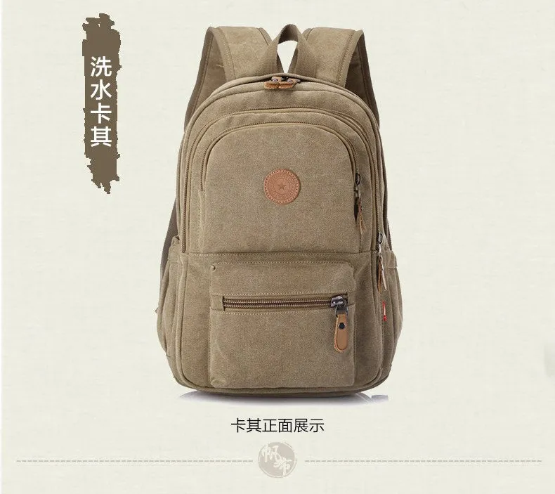 Men's outdoor leisure computer backpack