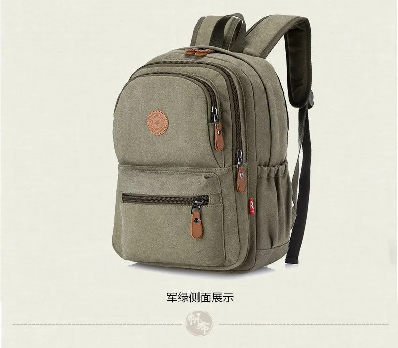 Men's outdoor leisure computer backpack