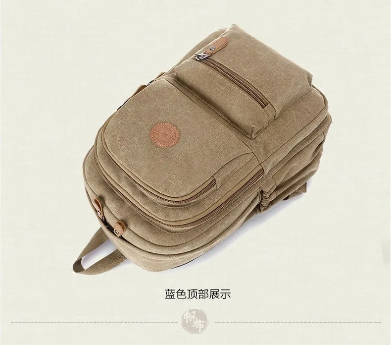 Men's outdoor leisure computer backpack