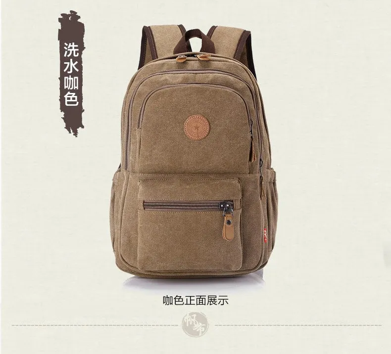 Men's outdoor leisure computer backpack