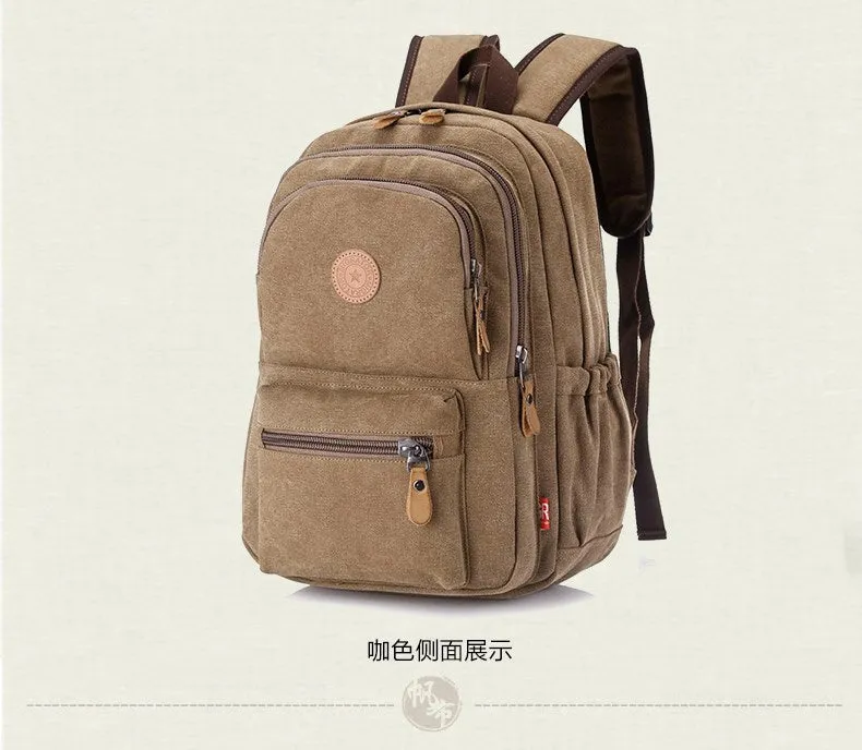 Men's outdoor leisure computer backpack