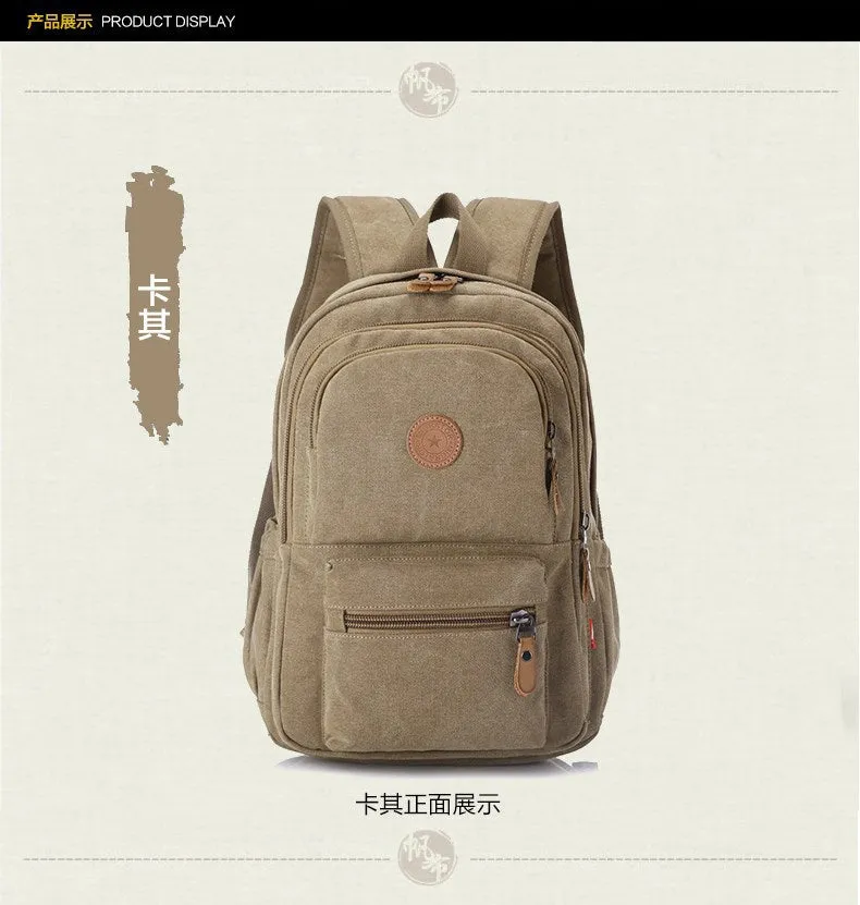 Men's outdoor leisure computer backpack