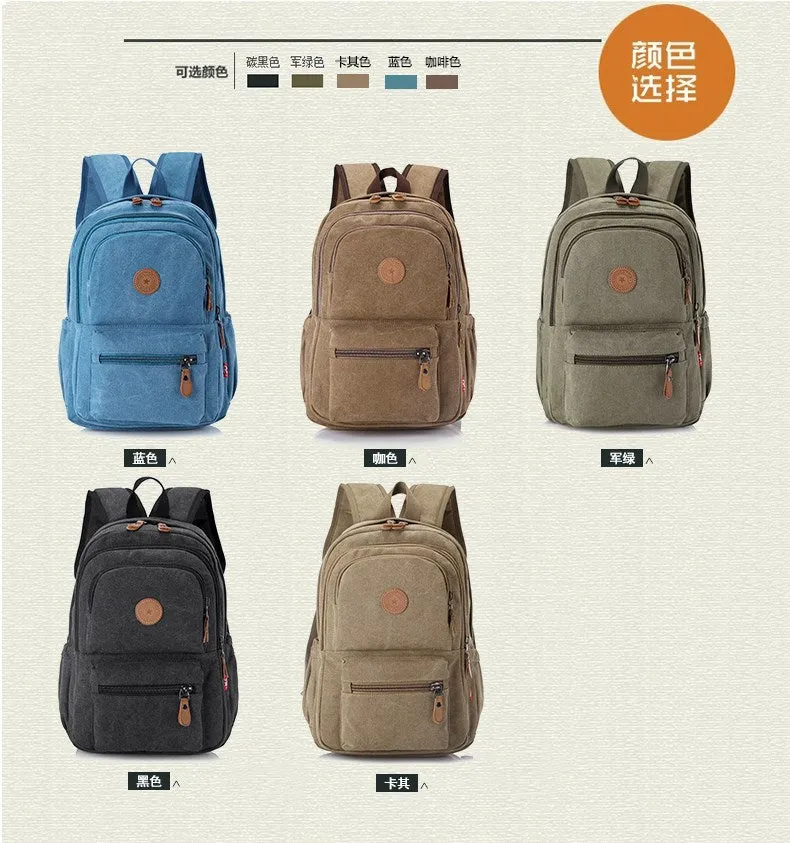 Men's outdoor leisure computer backpack