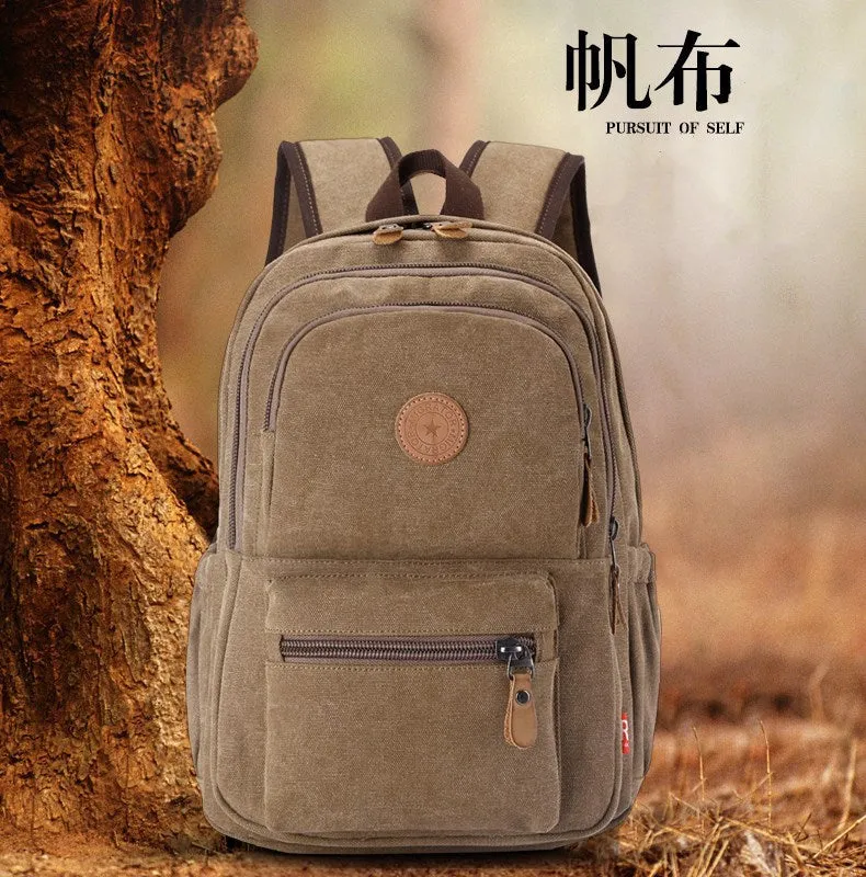 Men's outdoor leisure computer backpack