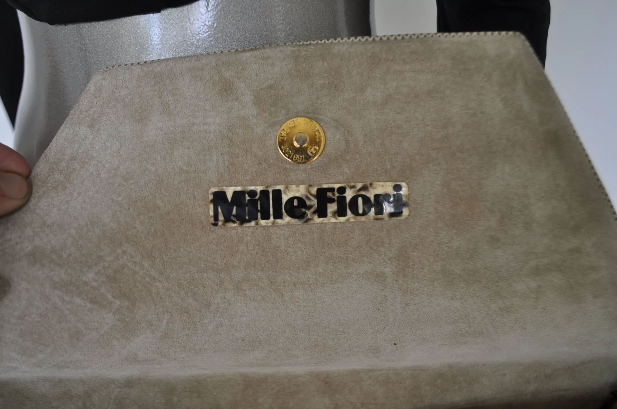 Mille Fiori avantgarde purse 80s