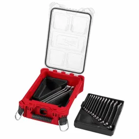 Milwaukee 48-22-9483 15pc Metric Combination Wrench Set with PACKOUT Compact Organizer