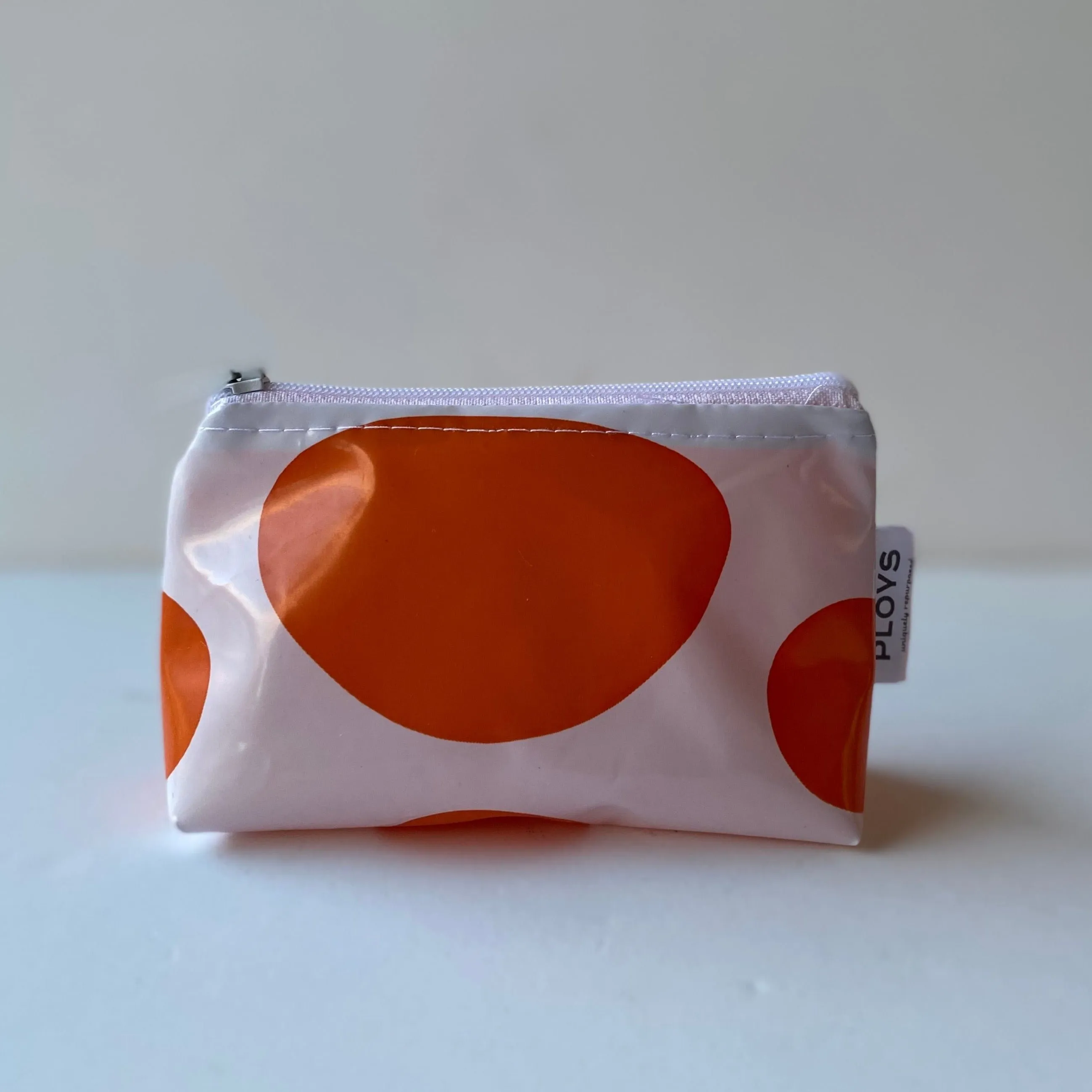 Mini Cosmetics or Coin Purse - recycled inflatables - variety of colours