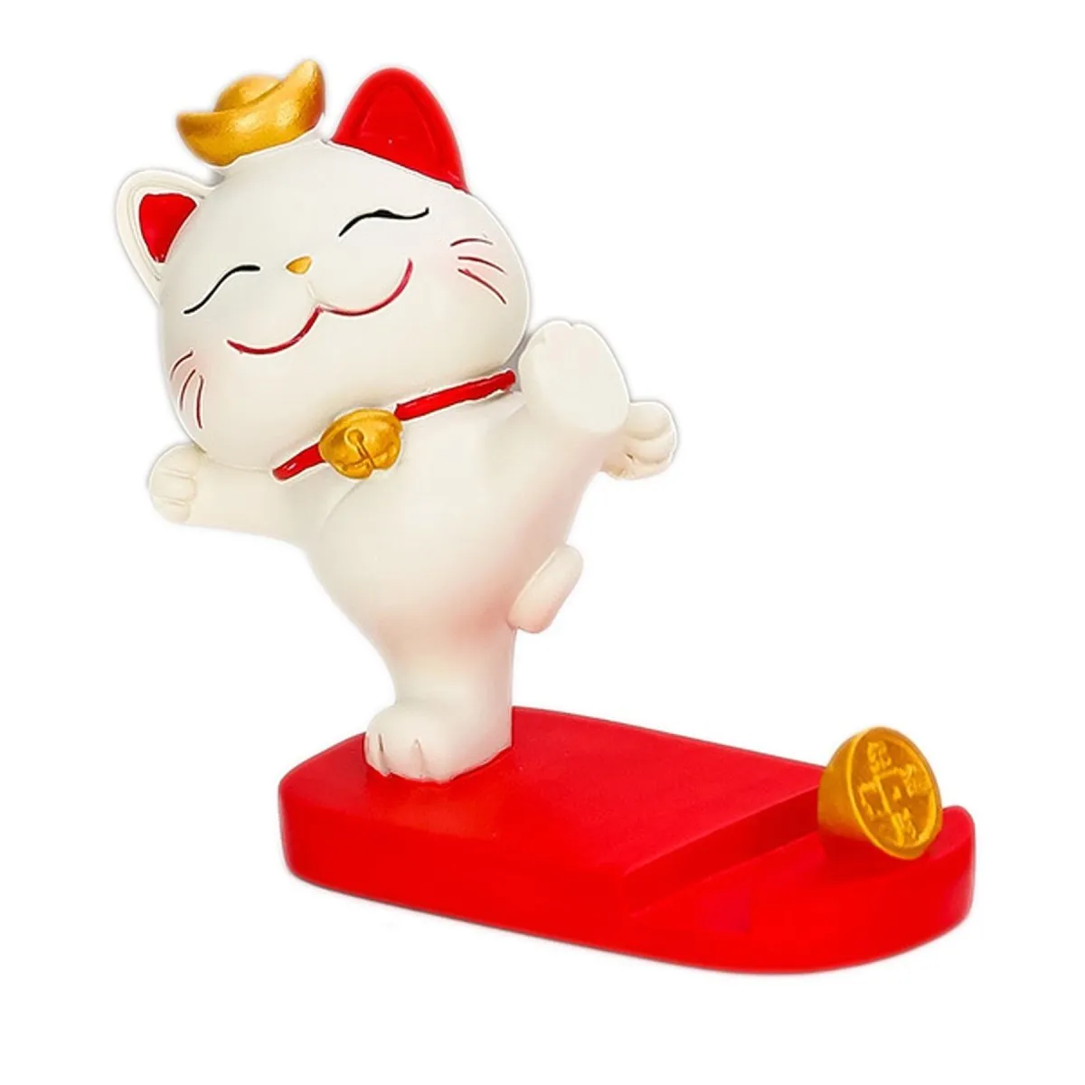 Mobile Phone Stand - Cute Fortune Lucky Cat Phone Holder