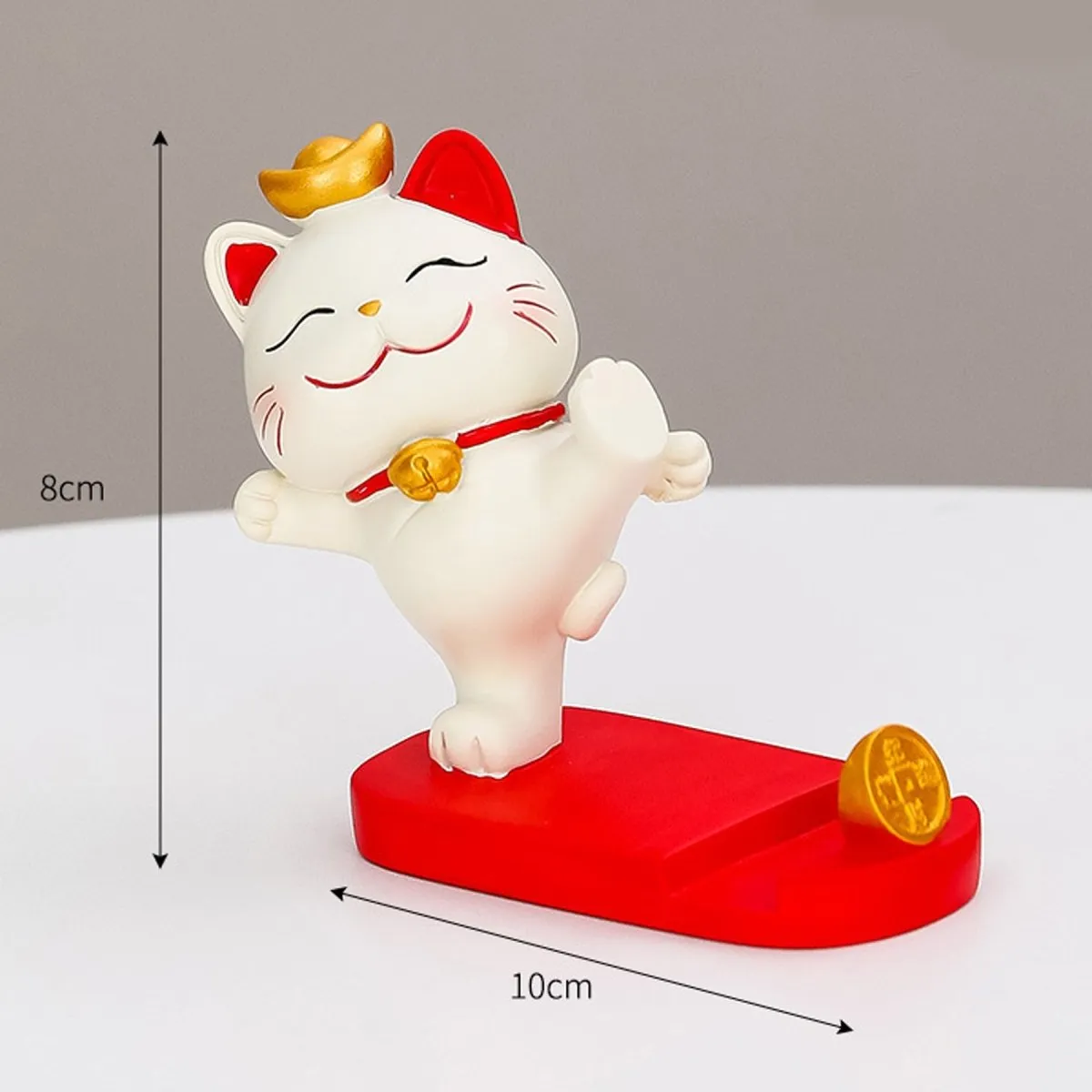 Mobile Phone Stand - Cute Fortune Lucky Cat Phone Holder