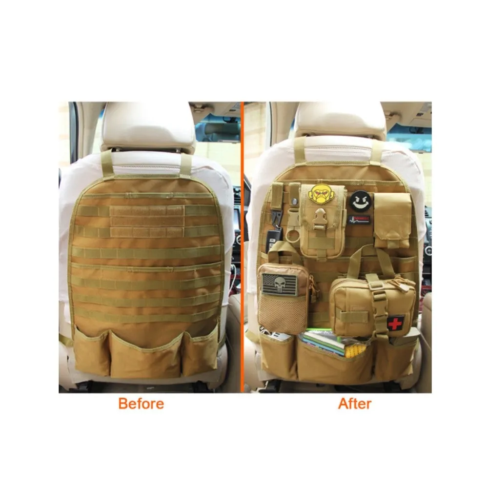 MOLLE Car Seat Organizer - Deluxe