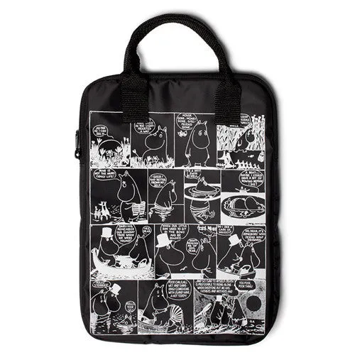 Moomin iPad bag black cartoon