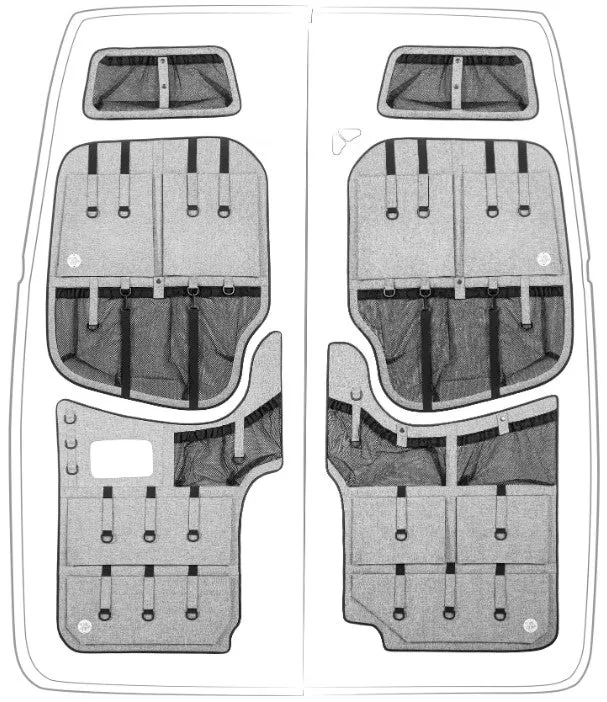 Moon Organizer - Middle Right - VW Crafter up to 2016 *