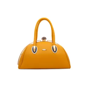 Mustard Fancy Hand Bag P35825