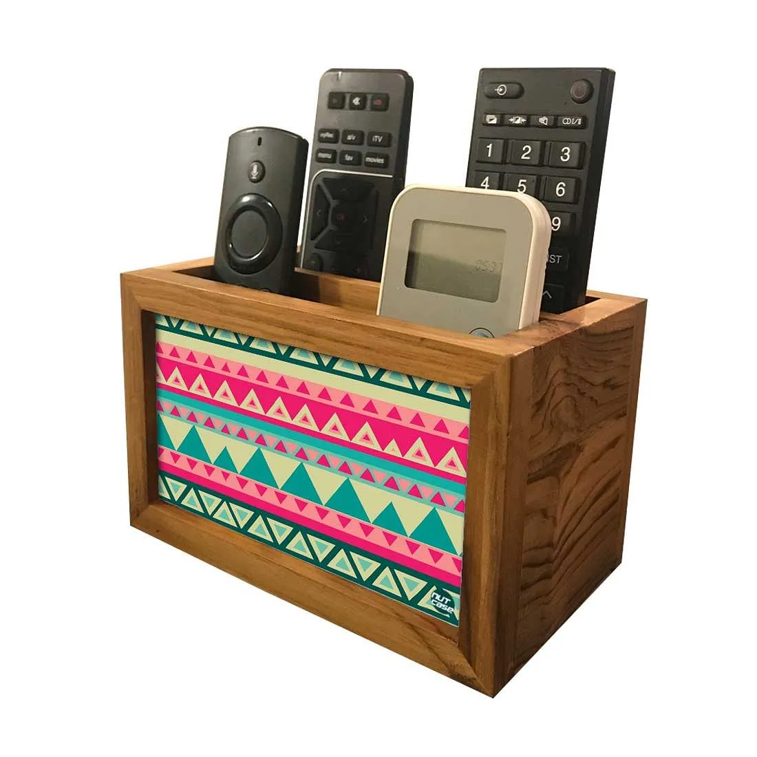 New Tv Remote Control Organizer For TV / AC Remotes -  Azetec Pattern