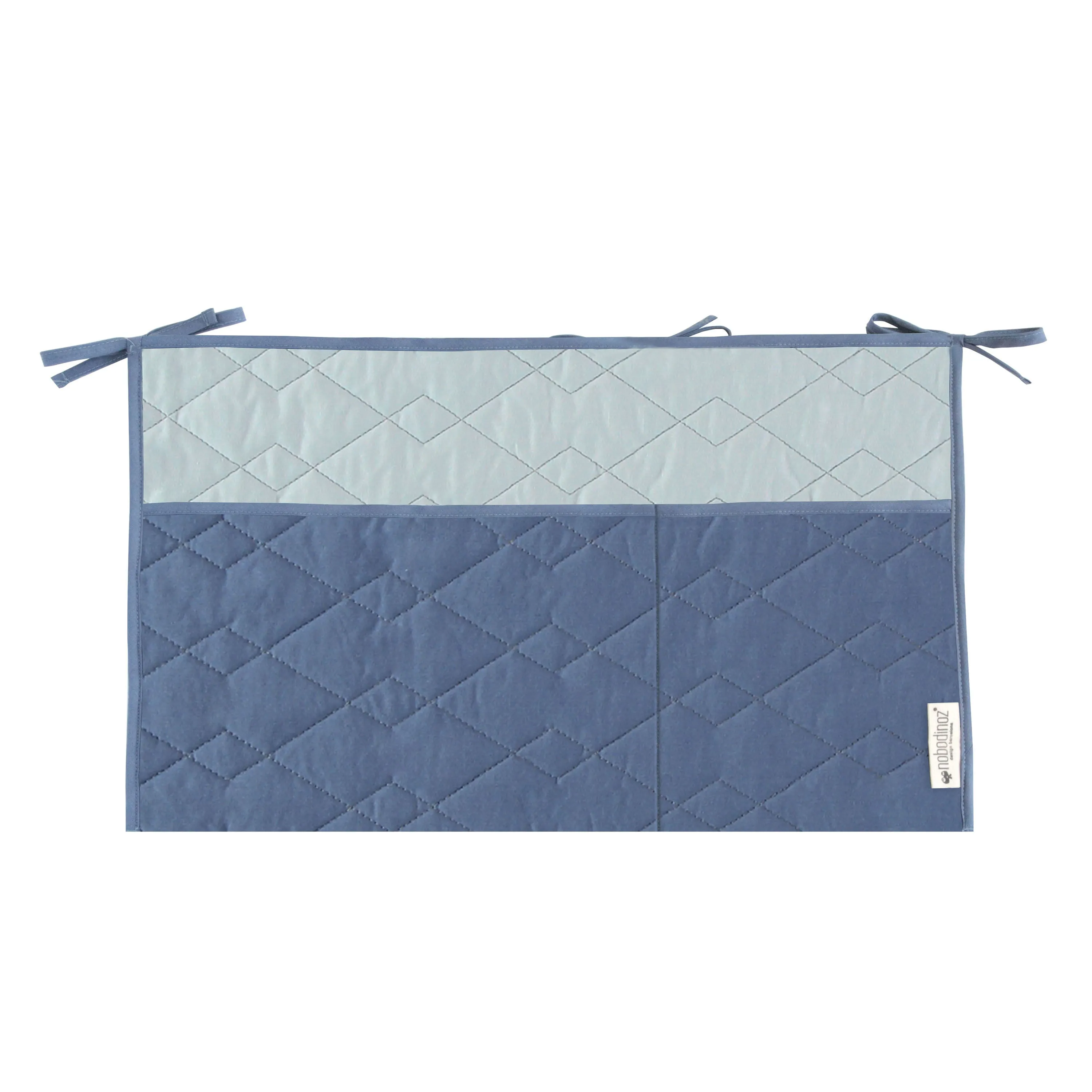 nobodinoz Crib Organizer Sevilla Aegean Blue