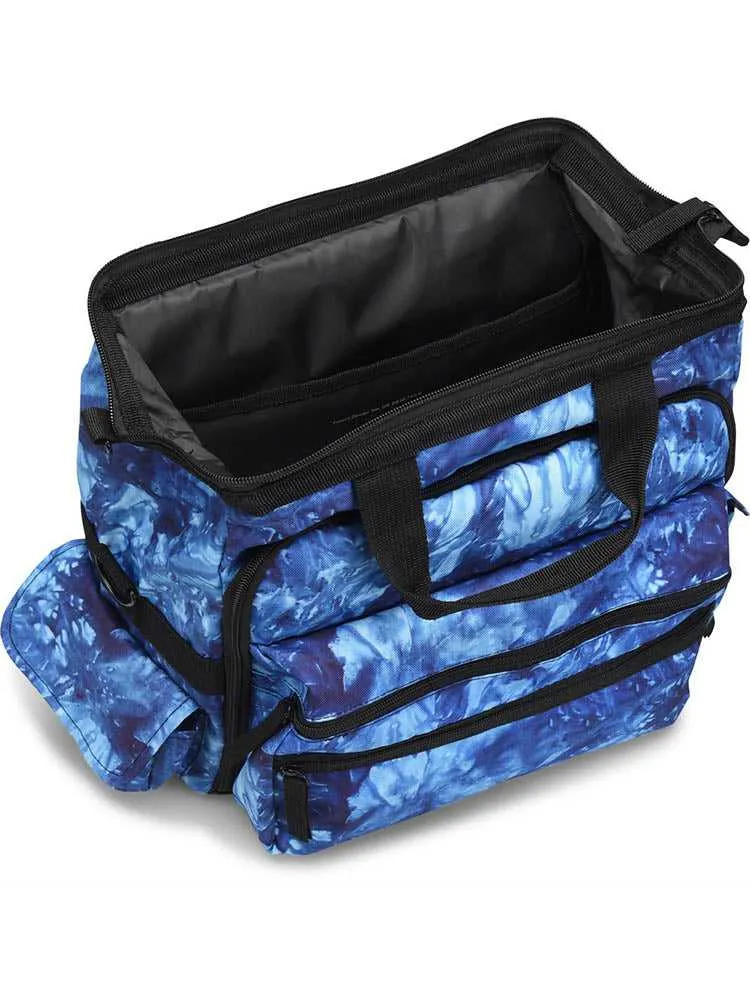 NurseMates Ultimate Medical Bag | Blue Crystals Tie Dye