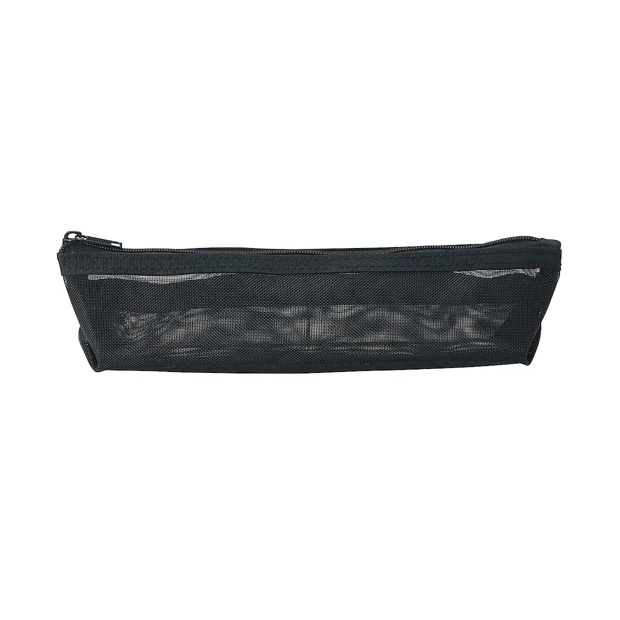 Nylon Mesh Pencil Case With Gusset - Shallow