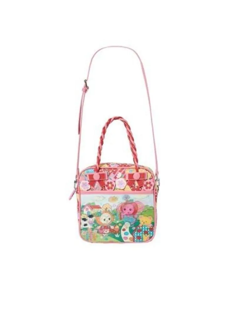 Original printing handbag messenger bag【s0000003317】