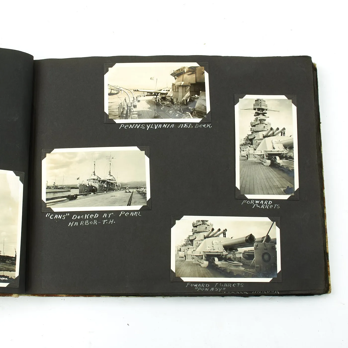 Original U.S. 1932 USMC China Marine 4th Marines Photo Albums - Set of 2