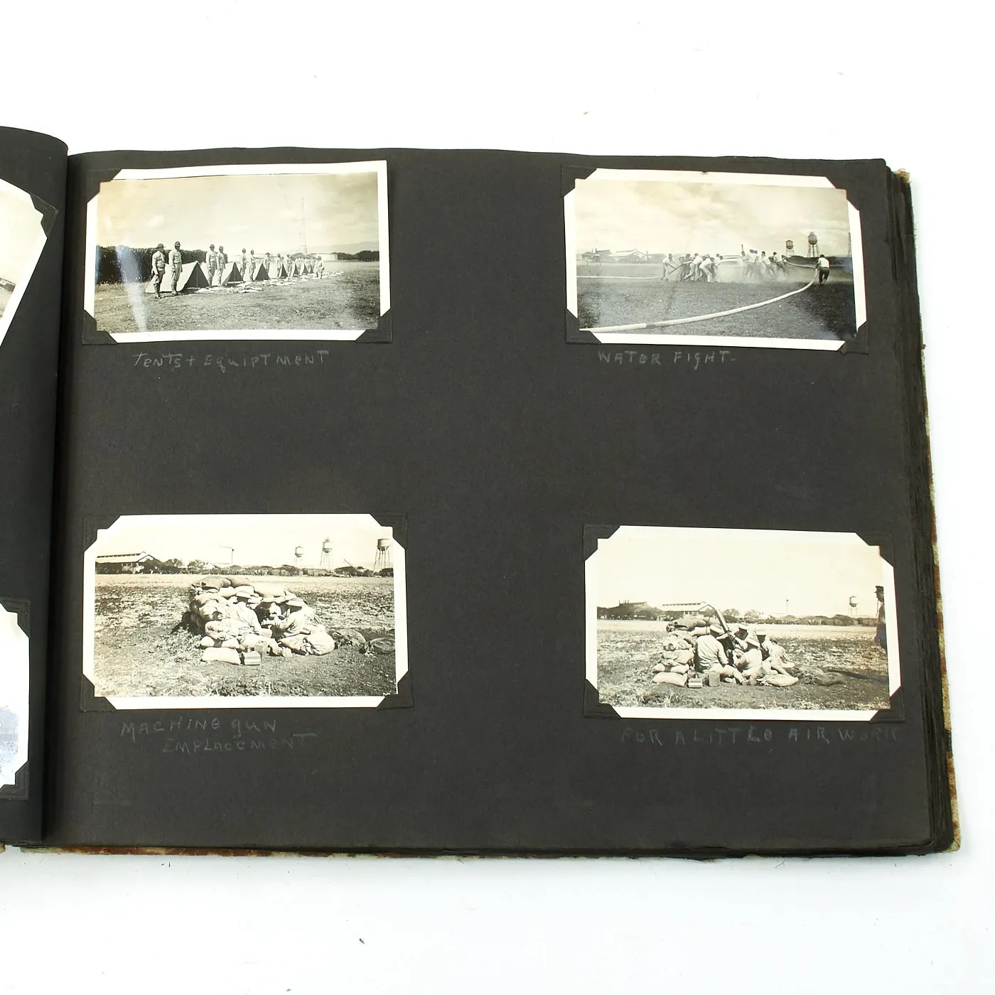 Original U.S. 1932 USMC China Marine 4th Marines Photo Albums - Set of 2