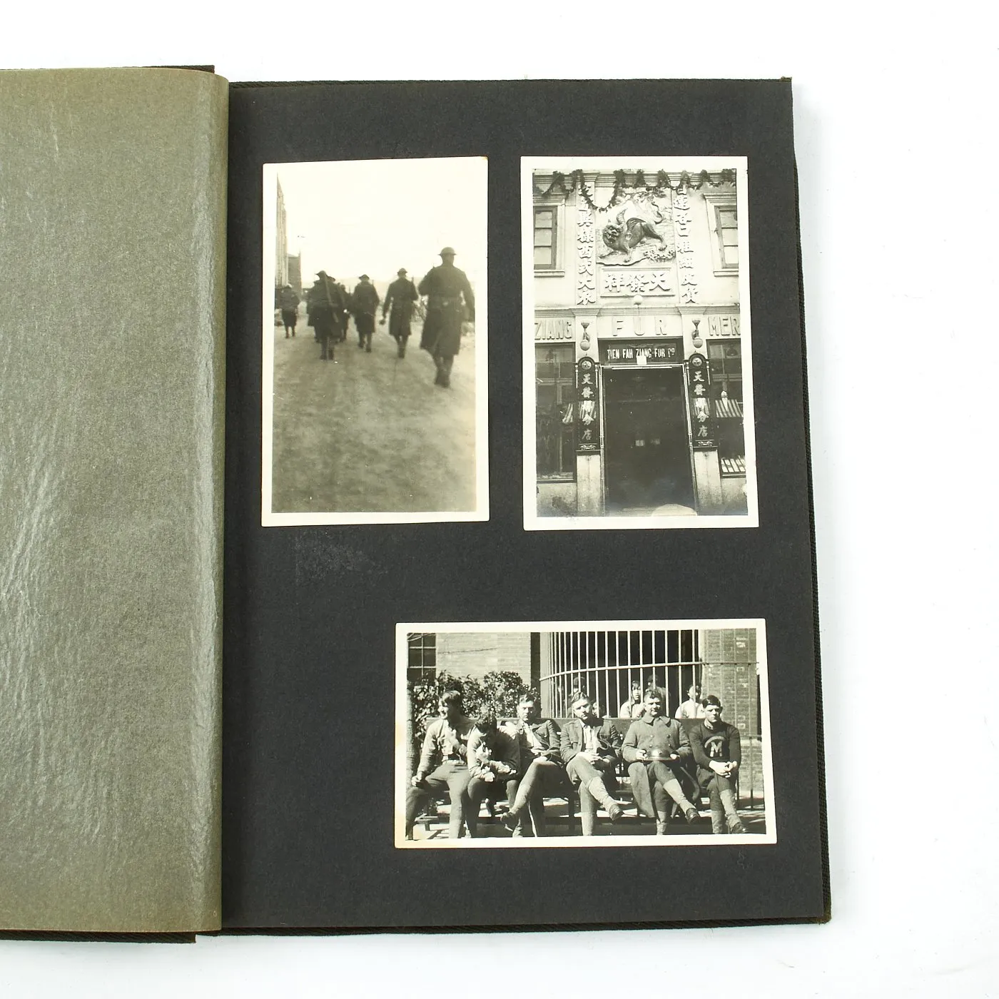 Original U.S. 1932 USMC China Marine 4th Marines Photo Albums - Set of 2